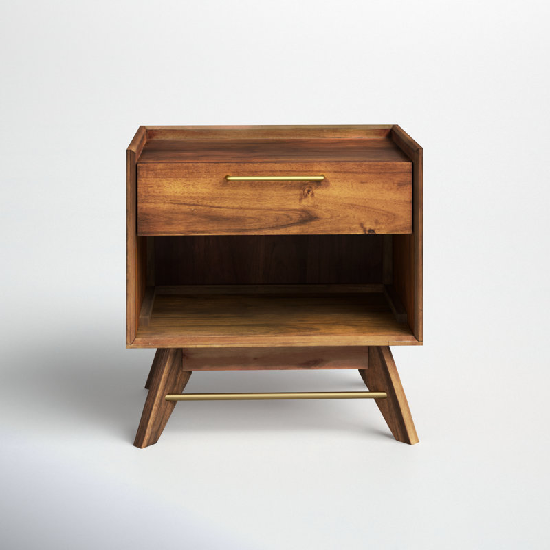 Walter 1 Drawer Nightstand & Reviews AllModern